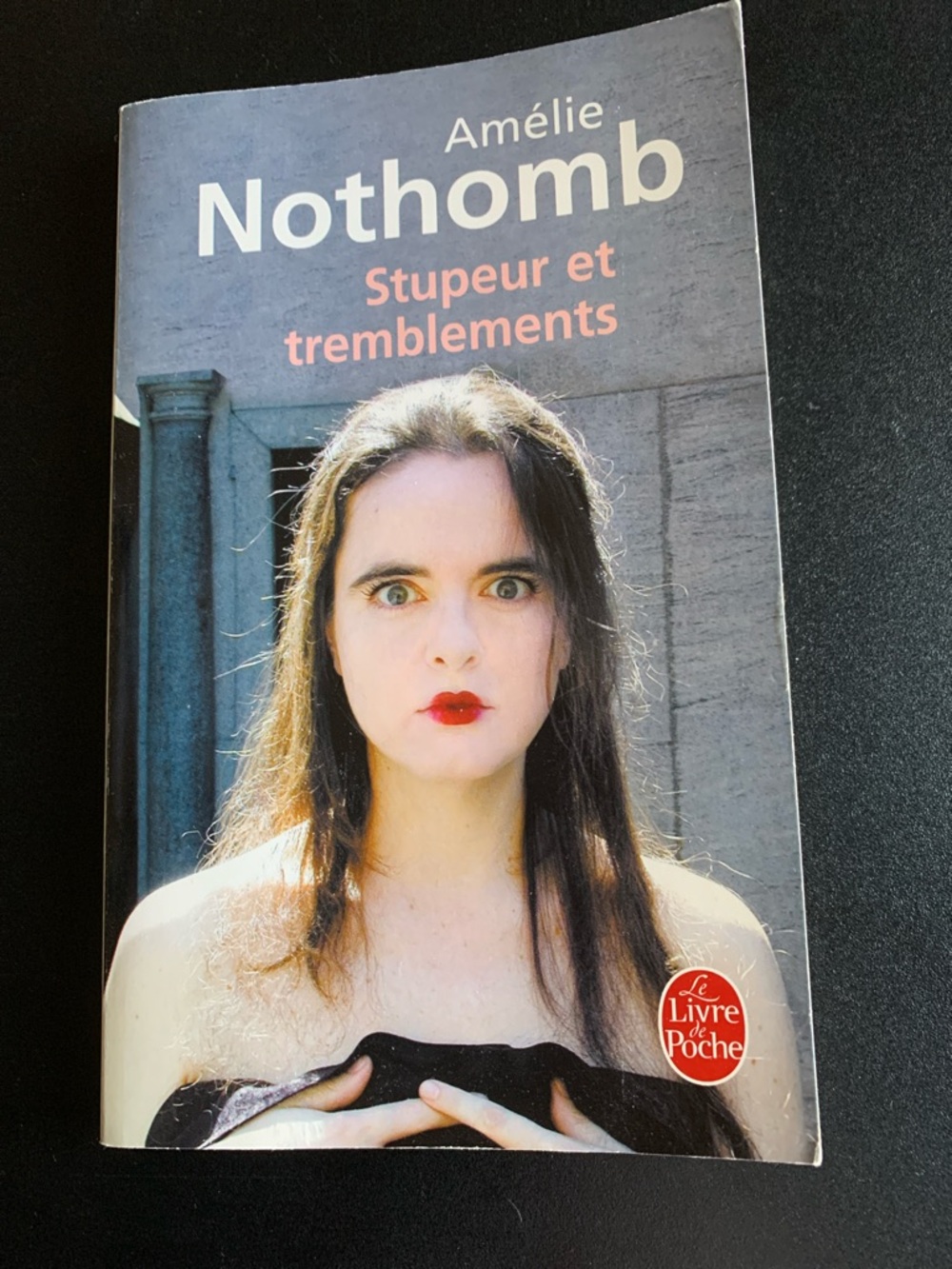 Amélie Nothomb "Stupeur et tremblements" - Pale Skin & Red Lip Paperback